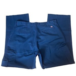 Men’s Blue Cargo Dickies Pants Size:38x32